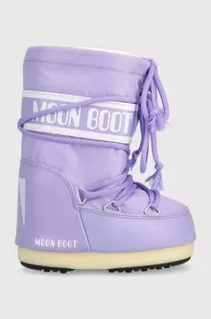 Детские зимние ботинки Moon Boot, фиолетовый