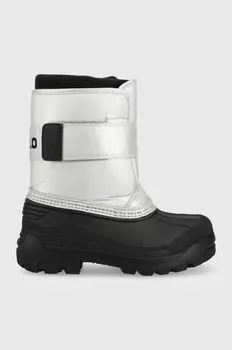 Детские зимние ботинки Polo Ralph Lauren, серебро