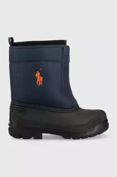 Детские зимние ботинки Polo Ralph Lauren, темно-синий