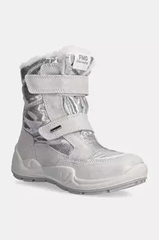 Детские зимние ботинки Primigi, серебряный