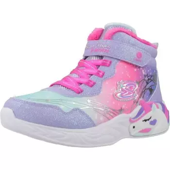 Детские зимние ботинки Skechers, цвет violeta