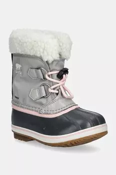 Детские зимние ботинки Sorel CHILDRENS YOOT PAC, серый