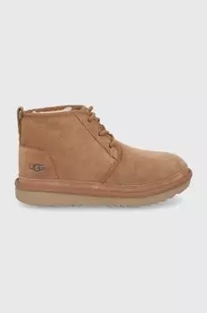 Детские зимние ботинки Ugg, коричневый