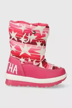 Детские зимние сапоги Agatha Ruiz de la Prada, розовый
