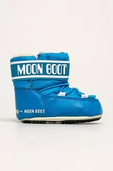 Детские зимние сапоги для кроватки 2 Moon Boot, синий