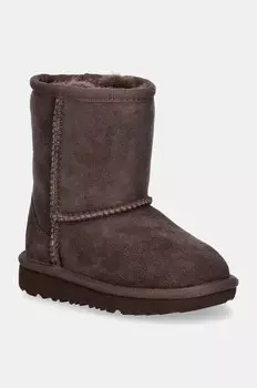 Детские зимние сапоги UGG T CLASSIC II, коричневый