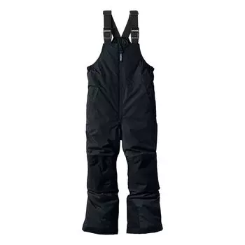 Детские зимние штаны Lands' End Expedition Bib Bib для детей 2–20 лет Lands' End, черный