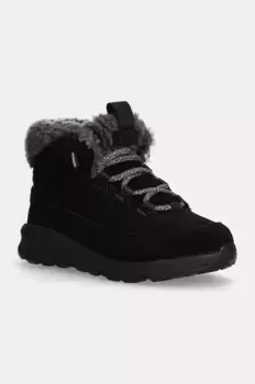 Детские зимние замшевые угги TERRETRAIL COSY LACE Ugg, черный
