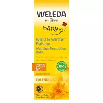 Детский бальзам от ветра и непогоды с календулой Weleda, 30 ml