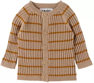 Детский бежевый кардиган Bendix Molo