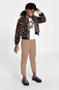 Детский бомбер Michael Kors, зеленый
