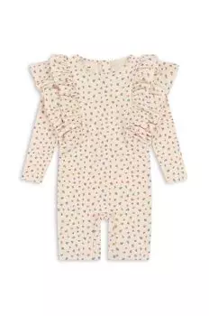 Детский цельный купальник Konges Sljd, бежевый