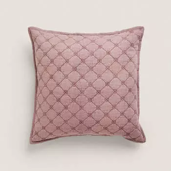 Детский чехол для подушки Zara Home Microfibre, светло-бордовый