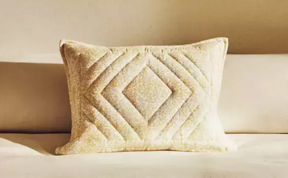 Детский чехол на подушку с цветочным рисунком Zara Home, желтый