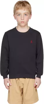 Детский черный одноточечный свитшот Gramicci Kids