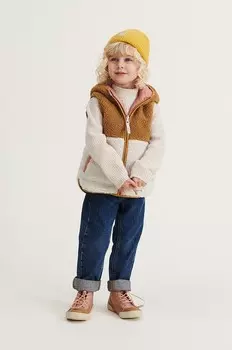 Детский двусторонний жилет. Liewood, розовый