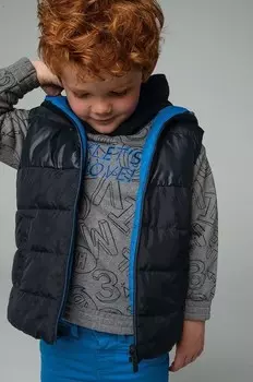 Детский двусторонний жилет. Mayoral, синий