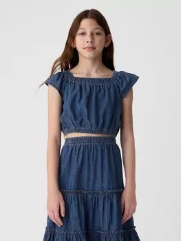 Детский джинсовый топ Gap, синий
