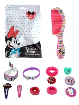 Детский Евролебедь, Набор украшений для волос, резинки для волос Минни Маус, 11 шт Kids Euroswan