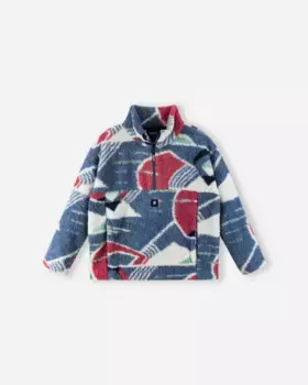 Детский флисовый анорак Turkikas Reima, цвет Blue Ocean