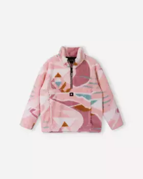Детский флисовый анорак Turkikas Reima, цвет Pale Rose