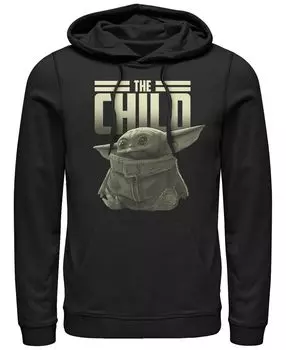 Детский флисовый пуловер с капюшоном из звездных войн mandalorian Fifth Sun, черный
