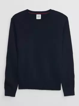 Детский гладкий свитер Gap, синий