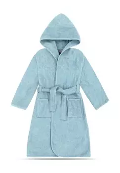 Детский халат из натурального хлопка Любляна Normani, голубой