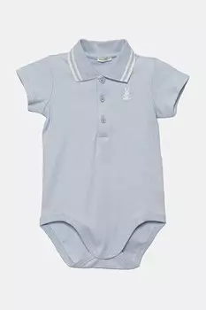 Детский хлопковый комбинезон United Colors Of Benetton, синий