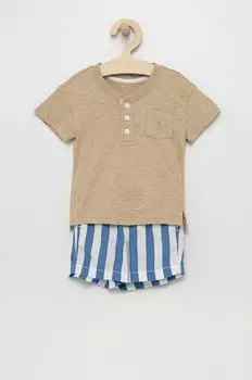 Детский хлопковый комплект GAP, синий