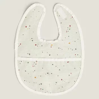 Детский хлопковый нагрудник Zara Home Disney Mickey Mouse, мультколор