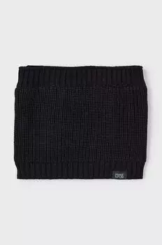 Детский хлопковый шарф Mayoral, черный