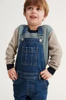 Детский хлопковый свитер Liewood, синий