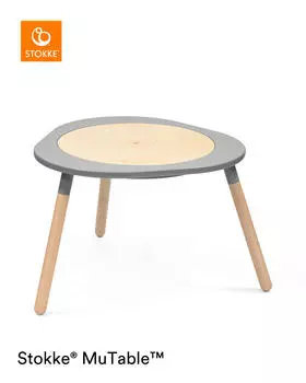 Детский игровой стол mutable натуральные цвета Stokke, серый/бежевый