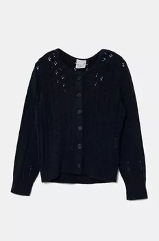 Детский кардиган Abercrombie & Fitch, темно-синий