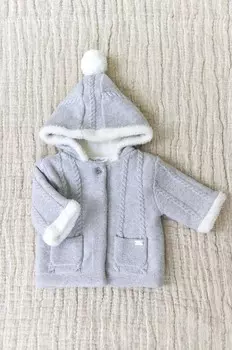 Детский кардиган из смесовой шерсти Tartine Et Chocolat, серый