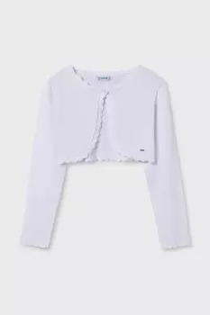 Детский кардиган Mayoral, белый