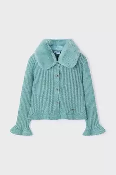 Детский кардиган Mayoral, бирюзовый