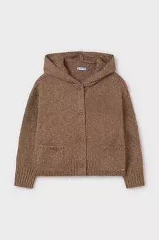Детский кардиган Mayoral, коричневый