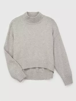 Детский кашесофтовый свитер Gap, серый