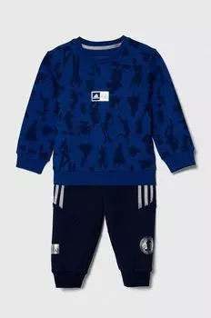 Детский комбинезон adidas, темно-синий