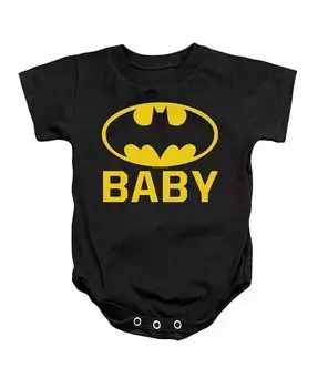 Детский комбинезон Baby Bat для маленьких девочек Batman, черный