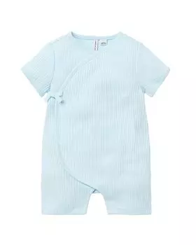 Детский комбинезон-бандаж Janie and Jack Baby в рубчик, синий