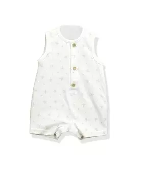 Детский комбинезон без рукавов с пуговицами BABID