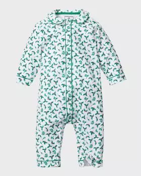 Детский комбинезон Cambridge Springs Of The Season с принтом, размер для новорожденных-24M Petite Plume, цвет Green