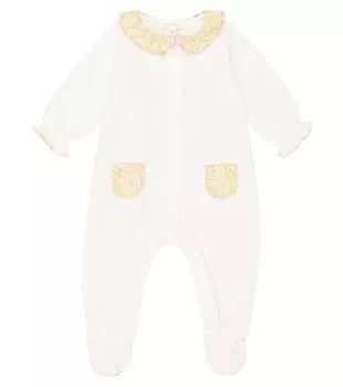 Детский комбинезон из хлопкового трикотажа Tartine Et Chocolat, мультиколор