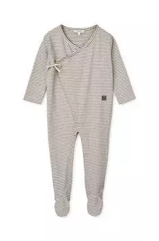 Детский комбинезон Liewood из хлопка, оранжевый