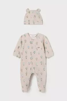 Детский комбинезон Mayoral Newborn, бежевый