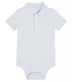Детский комбинезон-поло Polo Ralph Lauren Kids, синий