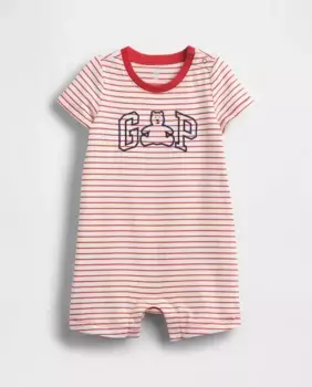Детский комбинезон с короткими рукавами Gap, красный